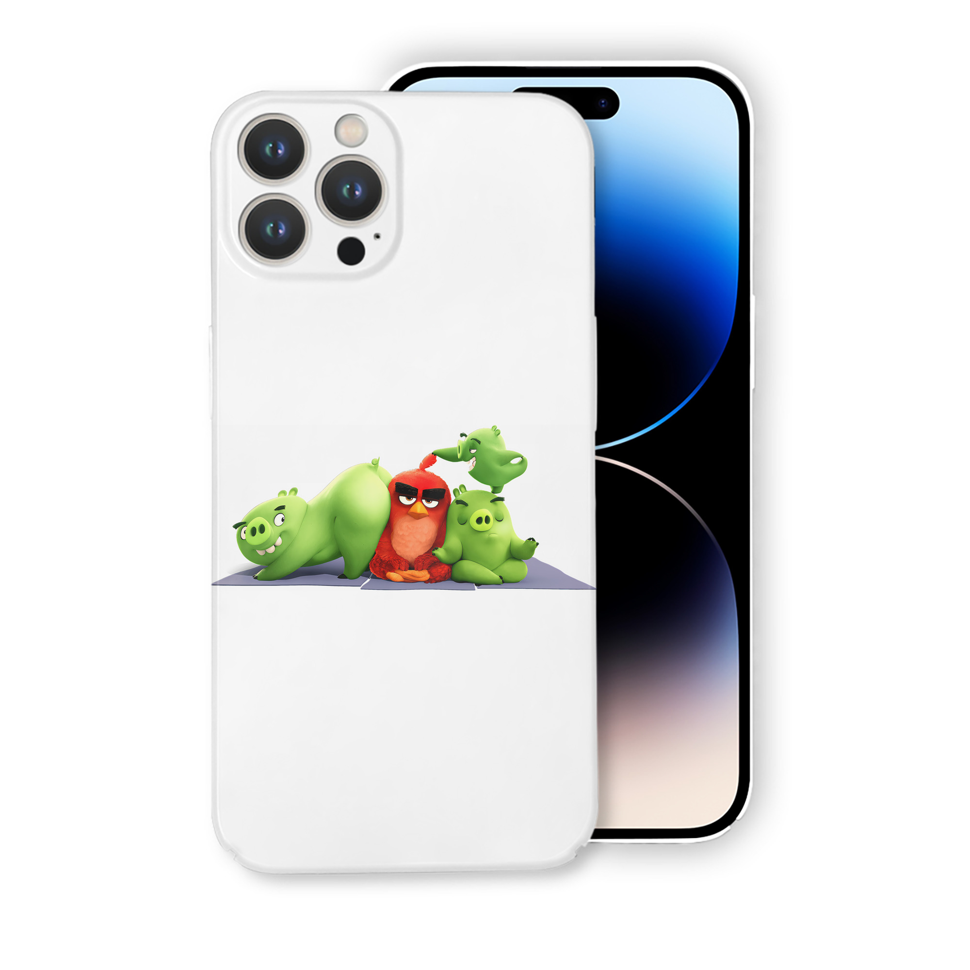 （画像用） Angry Birds アングリーバード 【iPhone 14シリーズ対応】ハードケース